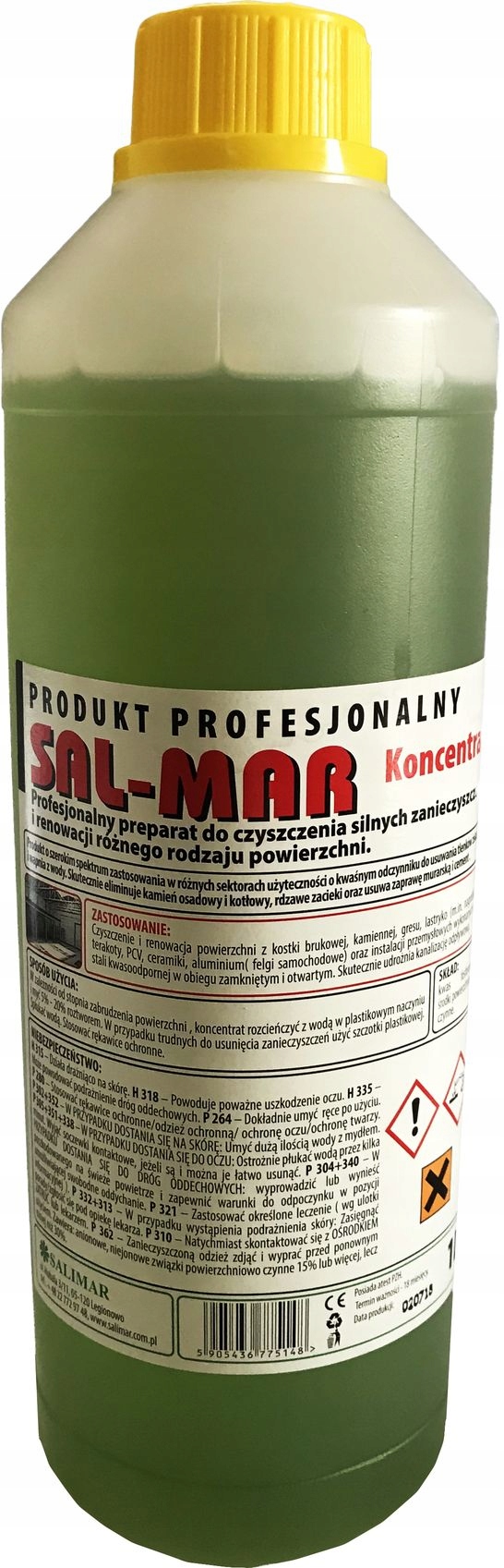 

Płyn Sal-mar super koncentrat do odkamieniania 1L