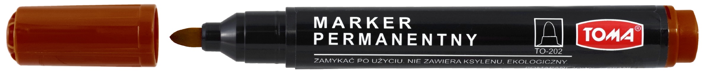 

Marker Permanentny Końcówka Okrągła Brązowy TO-202