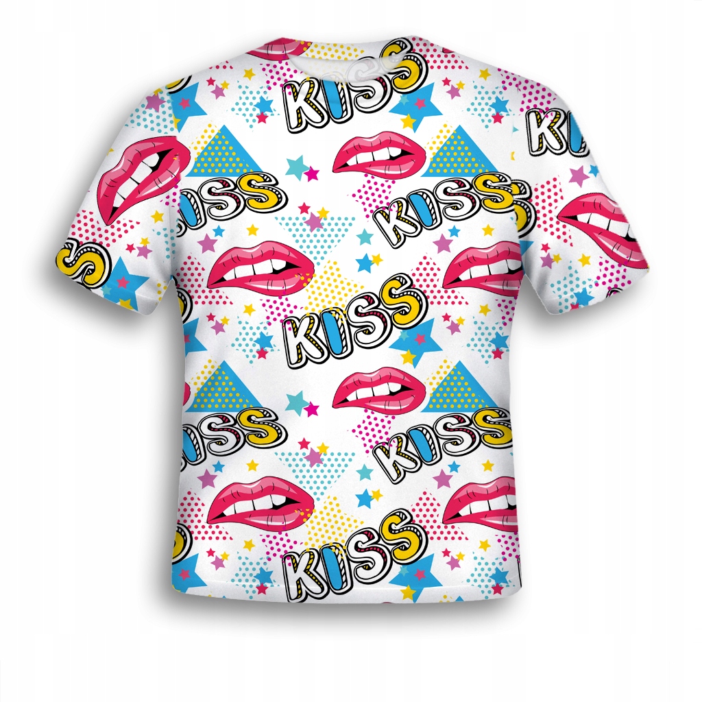 

Koszulka 3D T-shirt Kiss Usta XL Gadzeciarska Pl