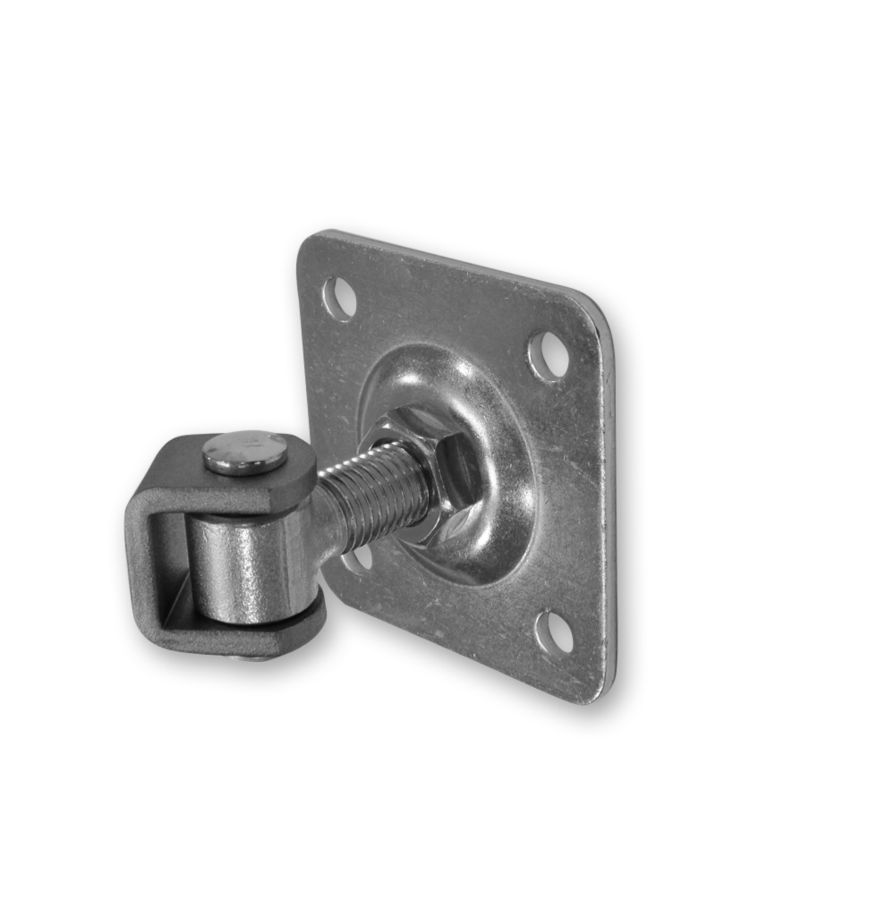 

Zawias Regulowany M20 Z Płytką 100x100x4 Do Bramy