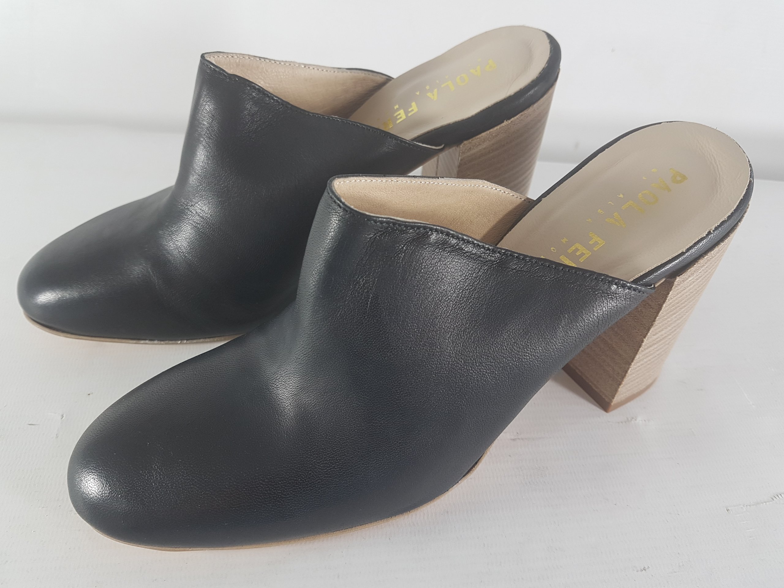 paola ferri Nazouváky Damsie 100 % Kůže Velikost 38