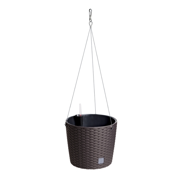 

Doniczka wisząca Nawadnianie Rattan 25,5xh22cm