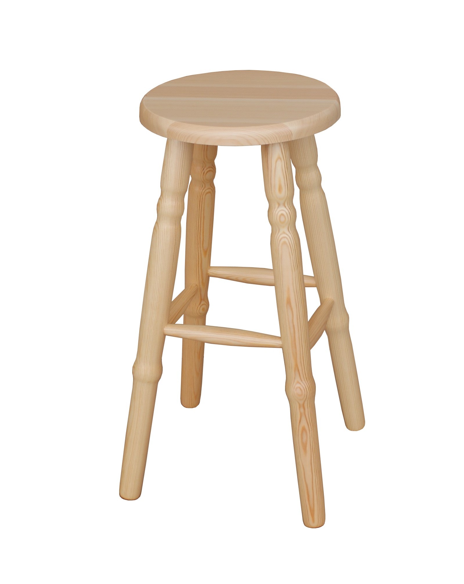 

Taboret Barowy Sosnowy Hoker Toczony 60 cm