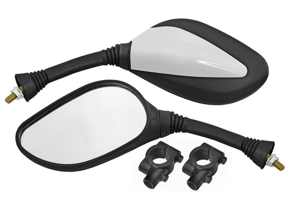 Duże Lusterka M8 Atv Quad Bashan Loncin Uchwyty