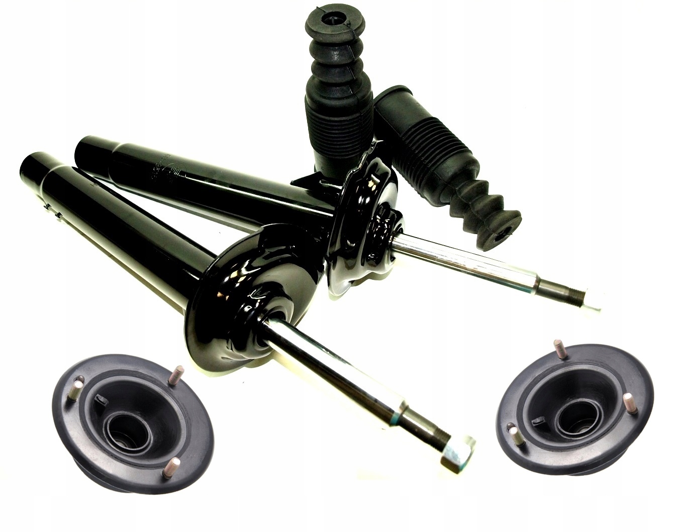 2x AMORTYZATORY GUMY ŁOŻYSKA PRZÓD BMW 3 E46 98-05 ##