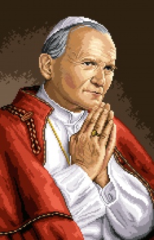 Výšivka křížová sada, kanva+mulina+jehly, 30x46