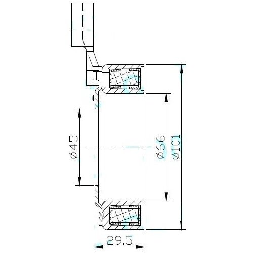 2207002 CEWKA KLIMATYZACJI VS16 FORD TRANSIT Part number 2207002