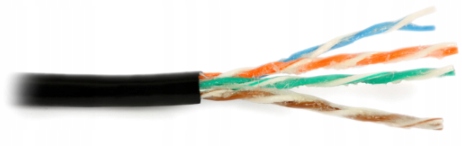 Kabel Utp 5e Żel Ziemny Skrętka Zewnętrzny 100mb