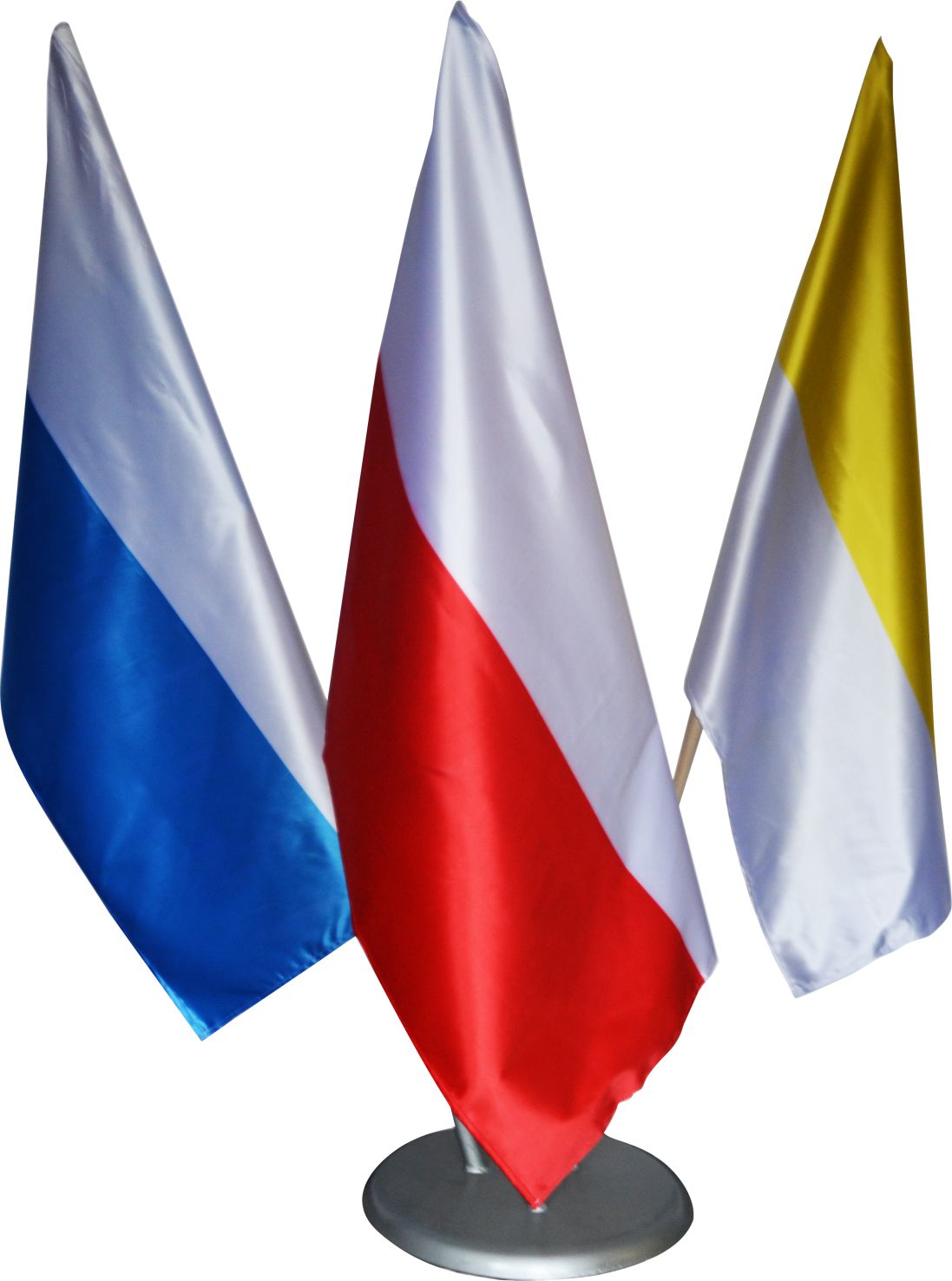 Stojak Flagowy Podstawa gabinetowa na 3 flagi Marka Studioflag