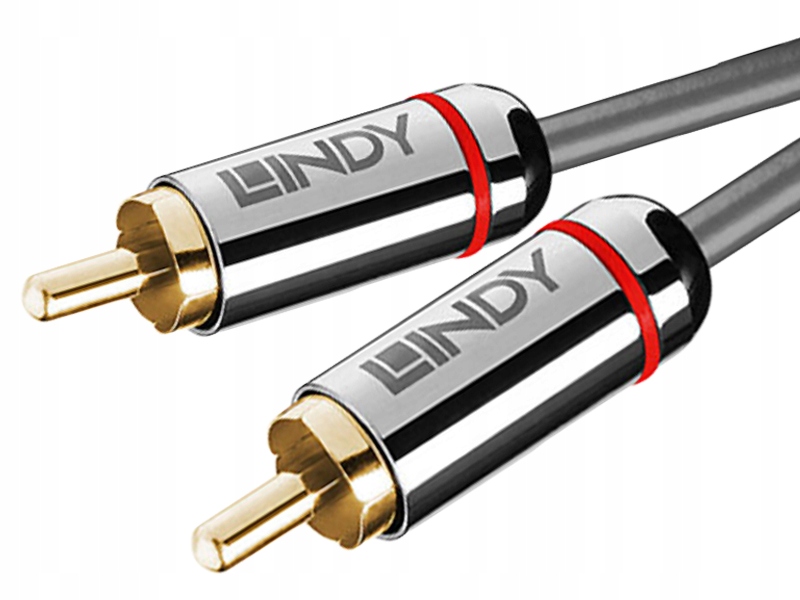 

Kabel Coaxial Rca-rca Lindy 35339 Cromo Line 1m