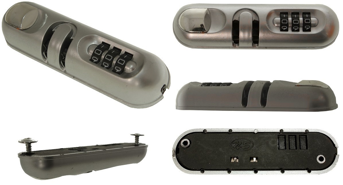 SZYFR ZAMEK DO WALIZKI CZĘŚĆ KÓŁKA TORBA WALIZKA Wzór dominujący bez wzoru