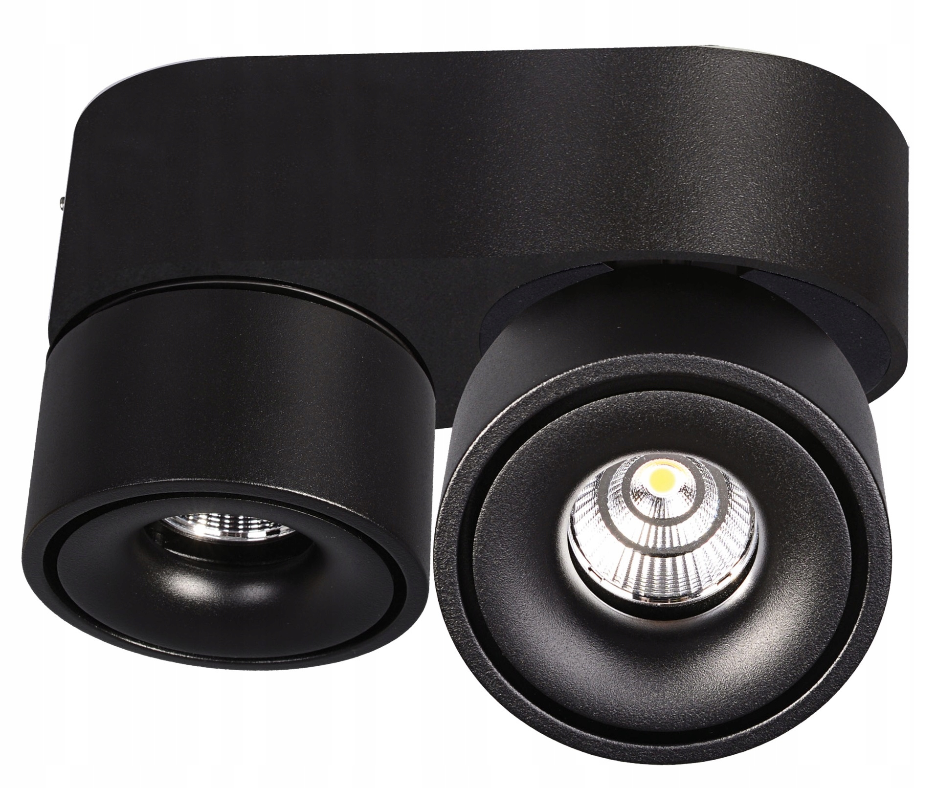 

Ruchoma Oprawka Natynkowa Spot Led 2x8W Czarna