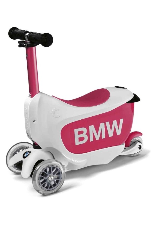 Oryginalna hulajnoga jezdzik BMW WHITE RASPBERRY