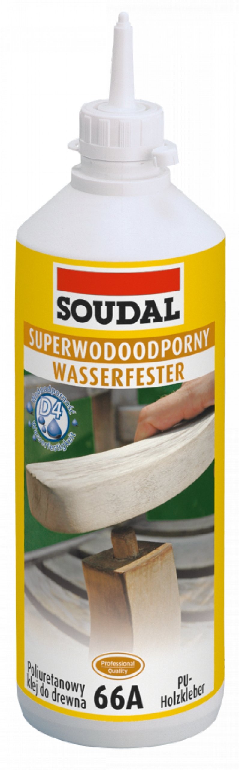 

Pouliretanowy Klej Do Drewna Soudal 66A 750 ml