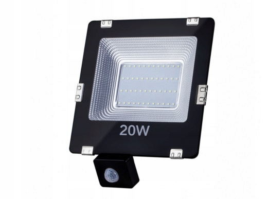 HALOGEN LAMPA LED 200W CZUJNIK RUCHU i ZMIERZCHU EAN 5902115408434