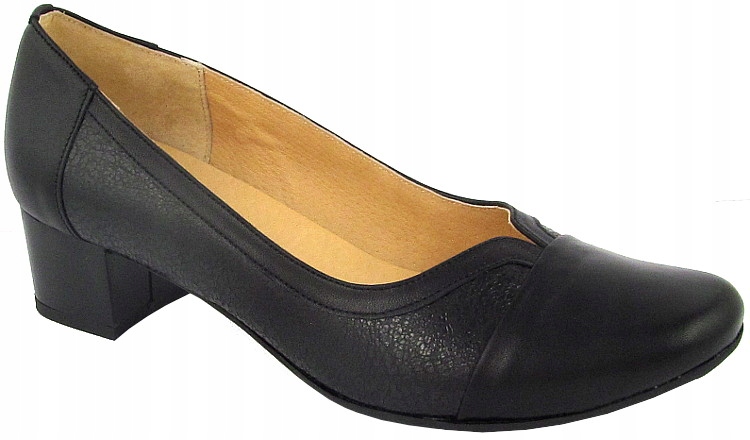 

Czółenka Morek 712 skóra czarne r. 41