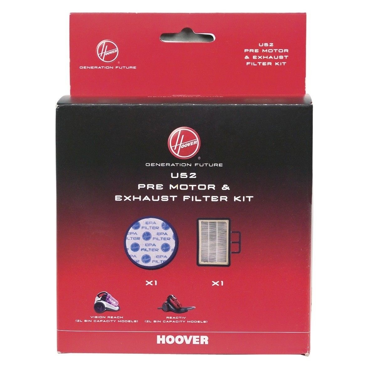 

Filtr odkurzacza Hoover 35601650 U52 Reactiv RC81