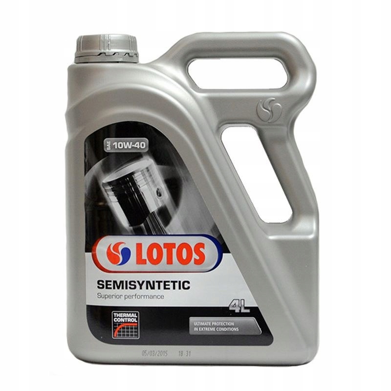

Olej 10 W 40 Lotos Semisyntetic 4L
