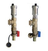 Rozdzielacz 7 z Grupą Pompową do Podłogówki IBO Głębokość produktu 10 cm