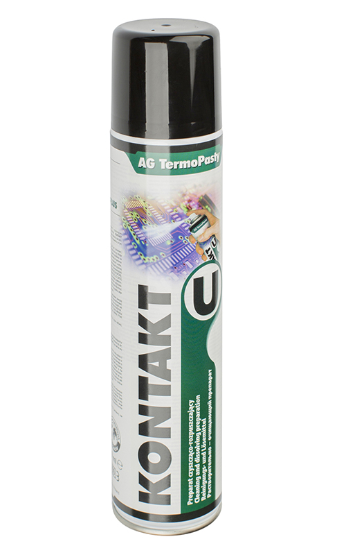 

Kontakt U 300ml Czyści Rozpuszcza Odtłuszcza Styki