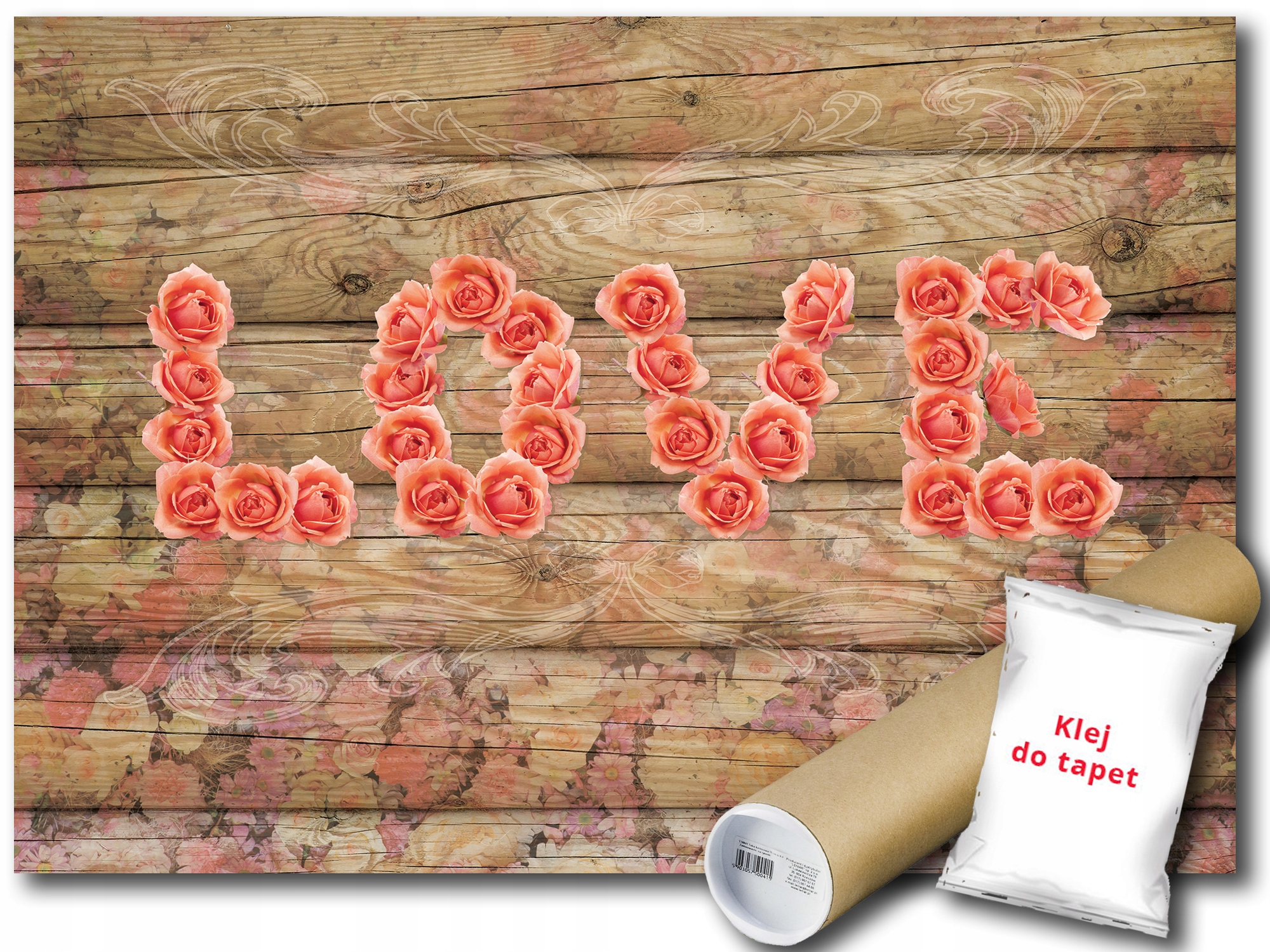 Fototapeta Drevo Bale Ruže 6B F2XL 312x219 F3324