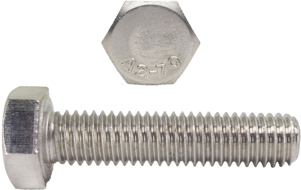 

M5x60 Śruby nierdzewne A2 Din 933 5szt