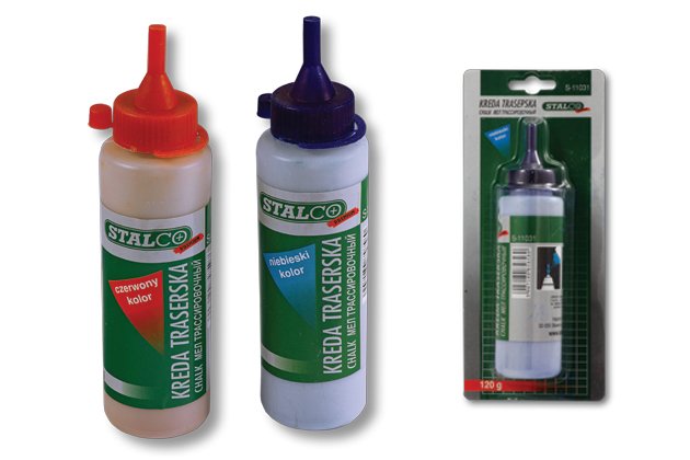 

Kreda 120g Tras.czerwona "stalco" 11032