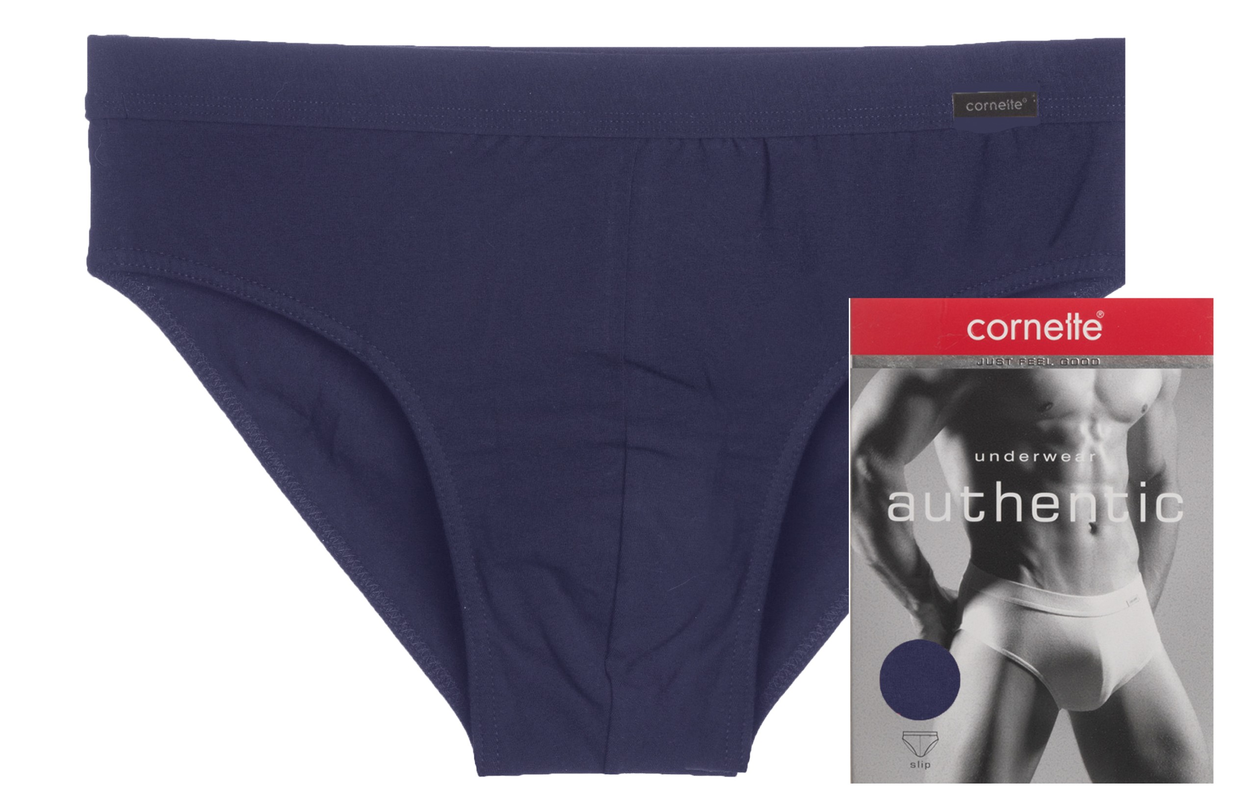 

Cornette Authentic Slipy bawełna granat rozm. 3XL