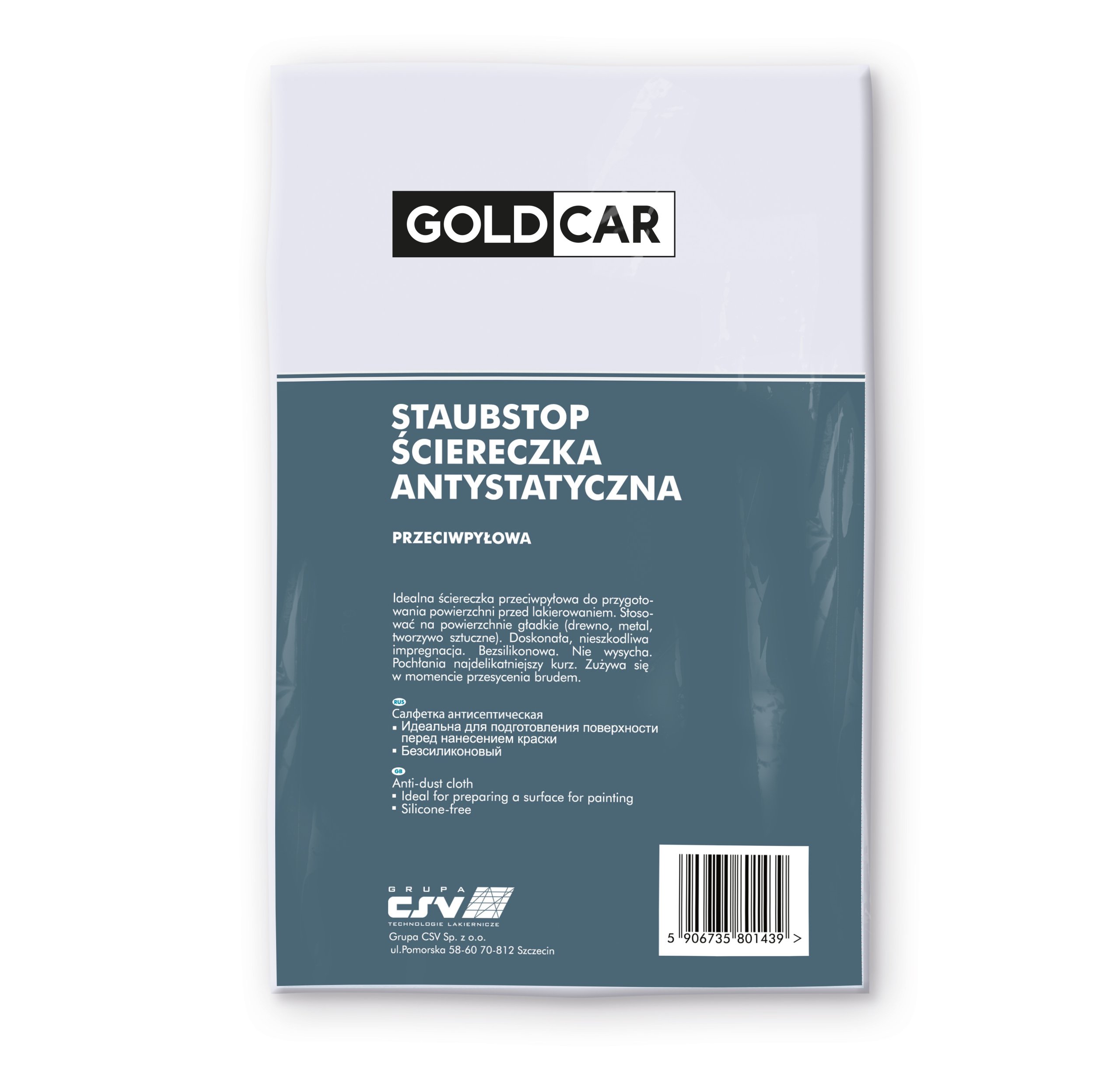 

Goldcar szmatka antystatyczna ściereczka