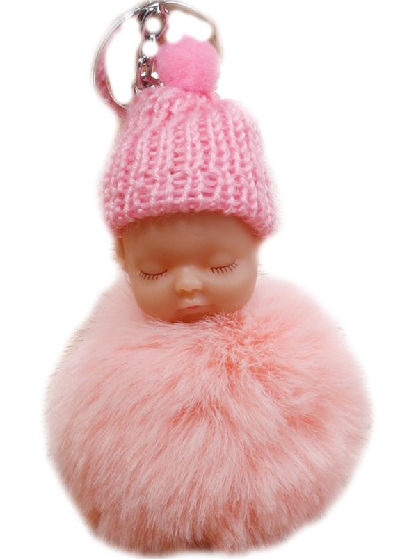 

Brelok Laleczka Pompon Keychain Zawieszka Do Klucz
