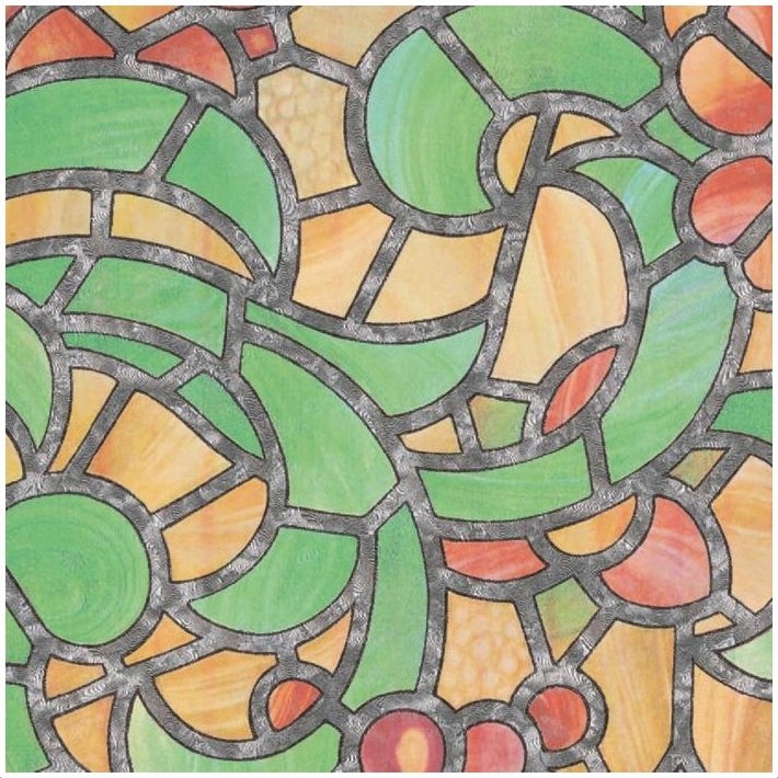 

Okleina Okienna Witrażowa Samoprzylepna 45x50