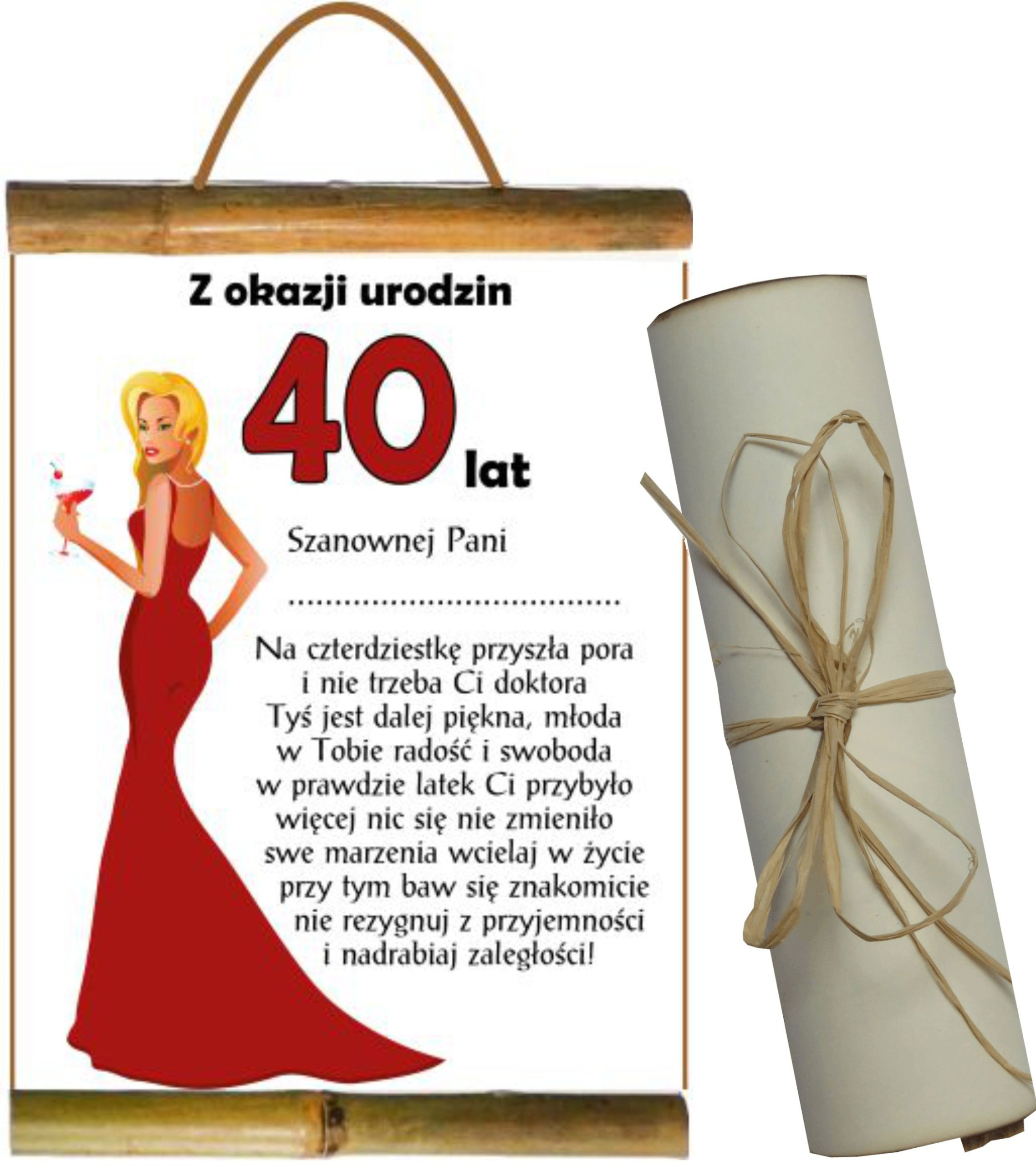

Dyplom na urodziny 18 30 40 50 60 70 80 90