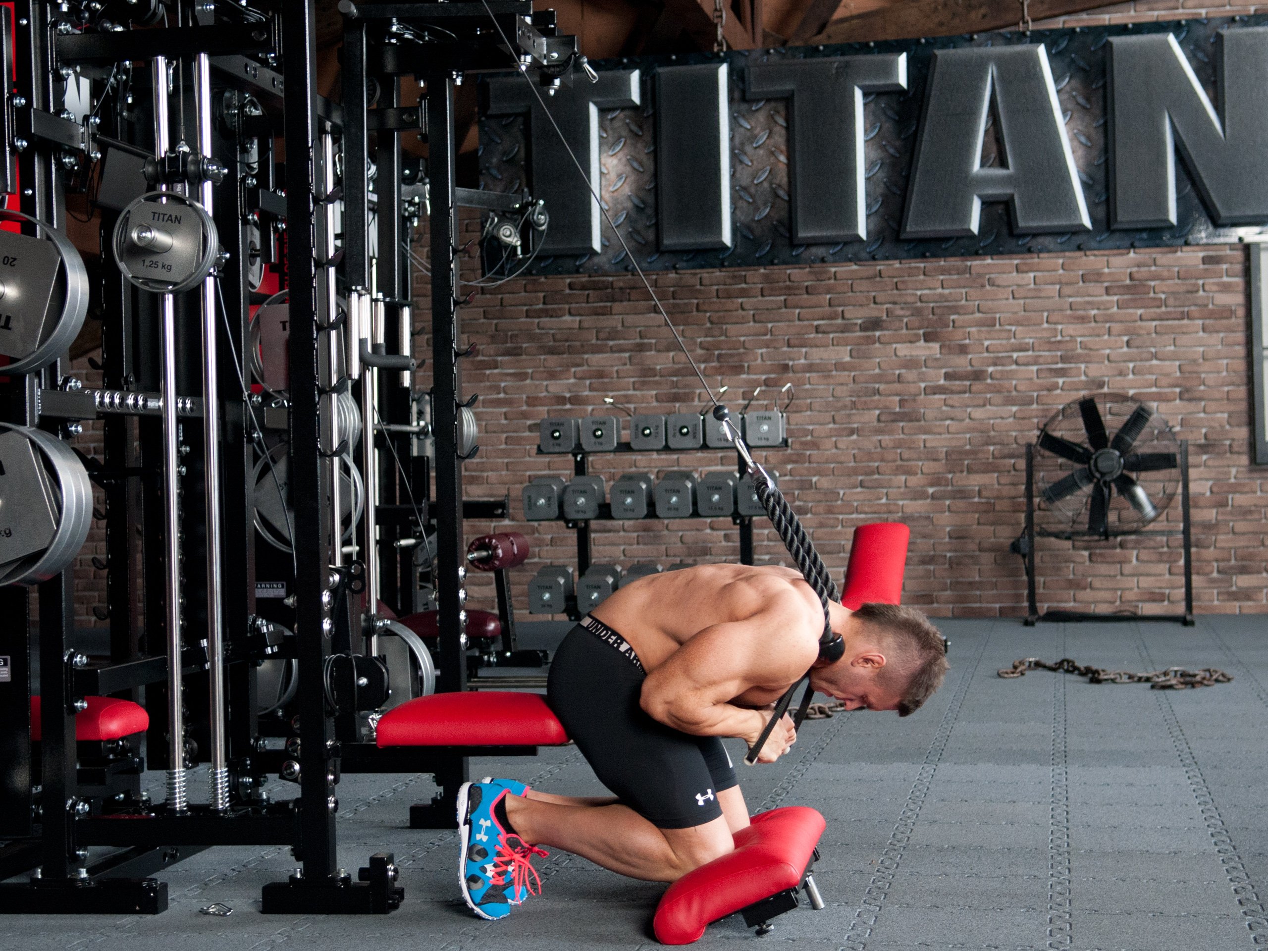 SZNUR DO WYCIĄGU, LINA NA TRICEPS + UCHWYTY GRATIS Model Sznur