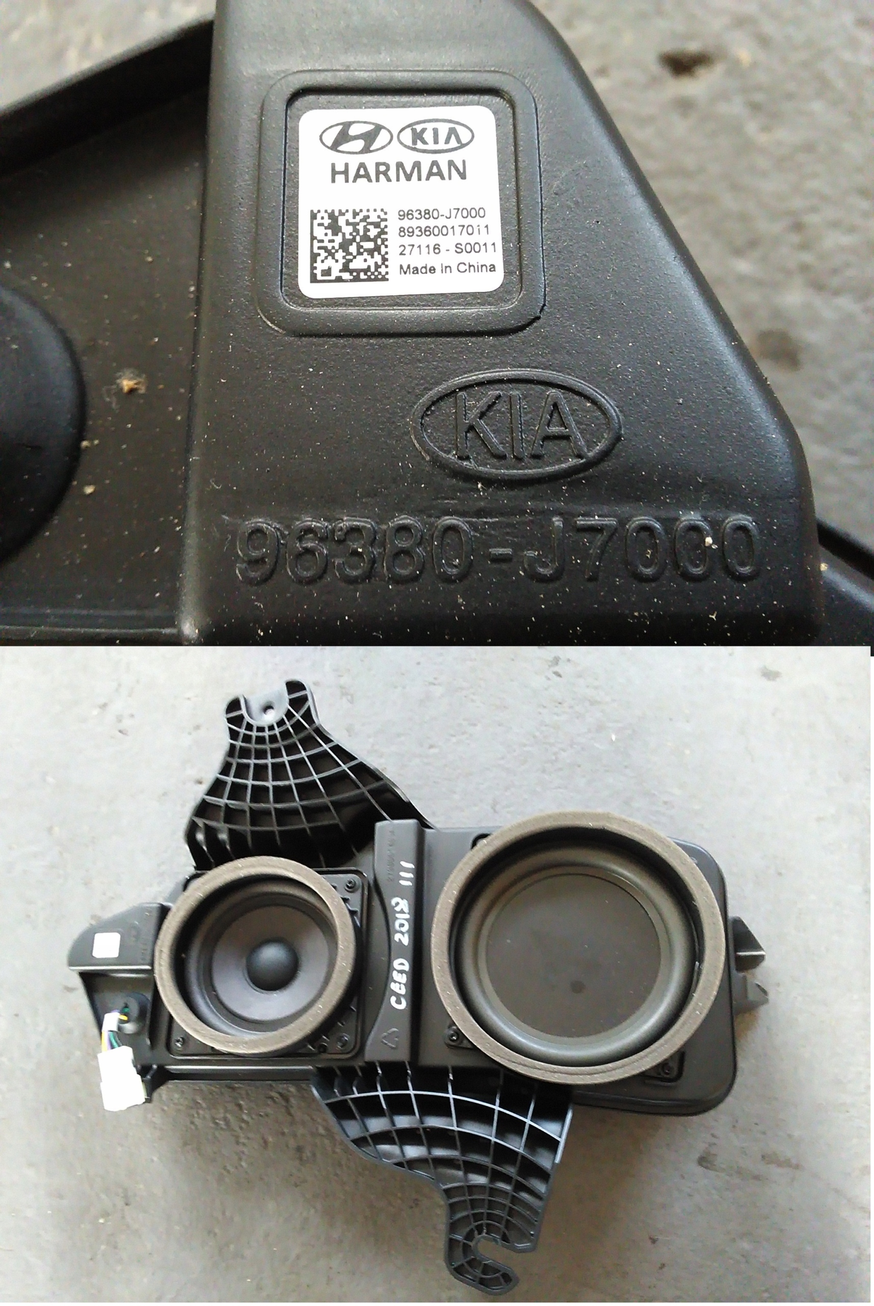 KIA III 2018-19 SUBWOOFER SUBUFER 96380-J7000 96380-J7000 96380J7000 560 zł z BIAŁA - Allegro.pl