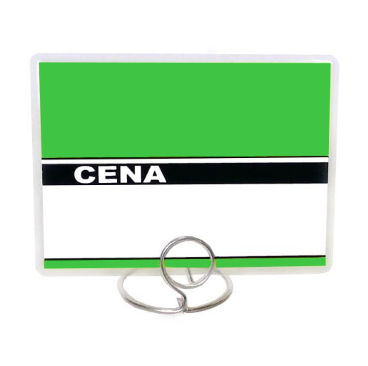 

Cenówki,etykiety laminowane 80x110- zielone -50szt