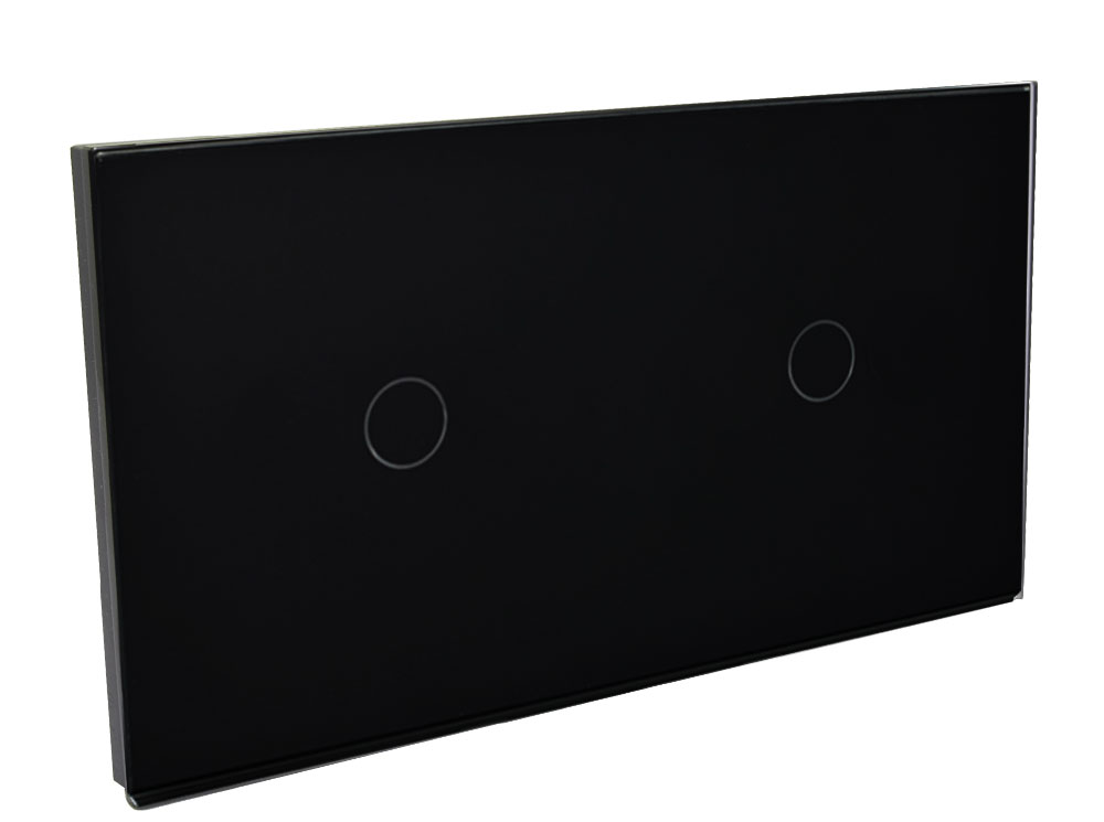 

B-line Srp Panel Ramka Szklana 2G (1+1) Czarna