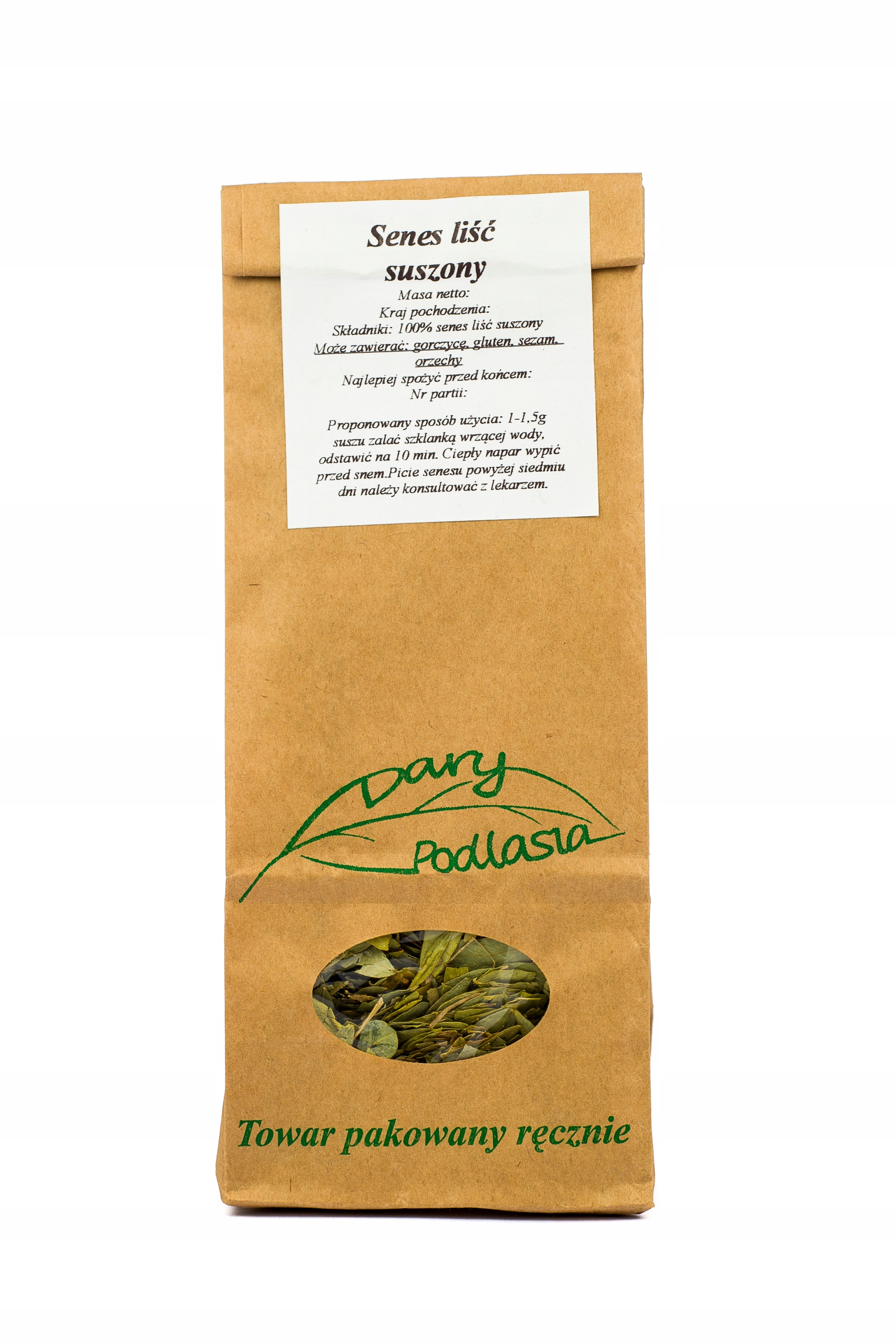 

Senes liść senesu Strączyniec 50g- Dary Podlasia