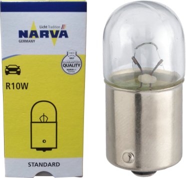 

Narva 12V 10W R10W żarówki samochodowe 10x 17311