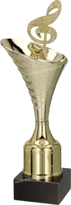 

Puchar Muzyka Klucz Wiolinowy 24cm grawerka
