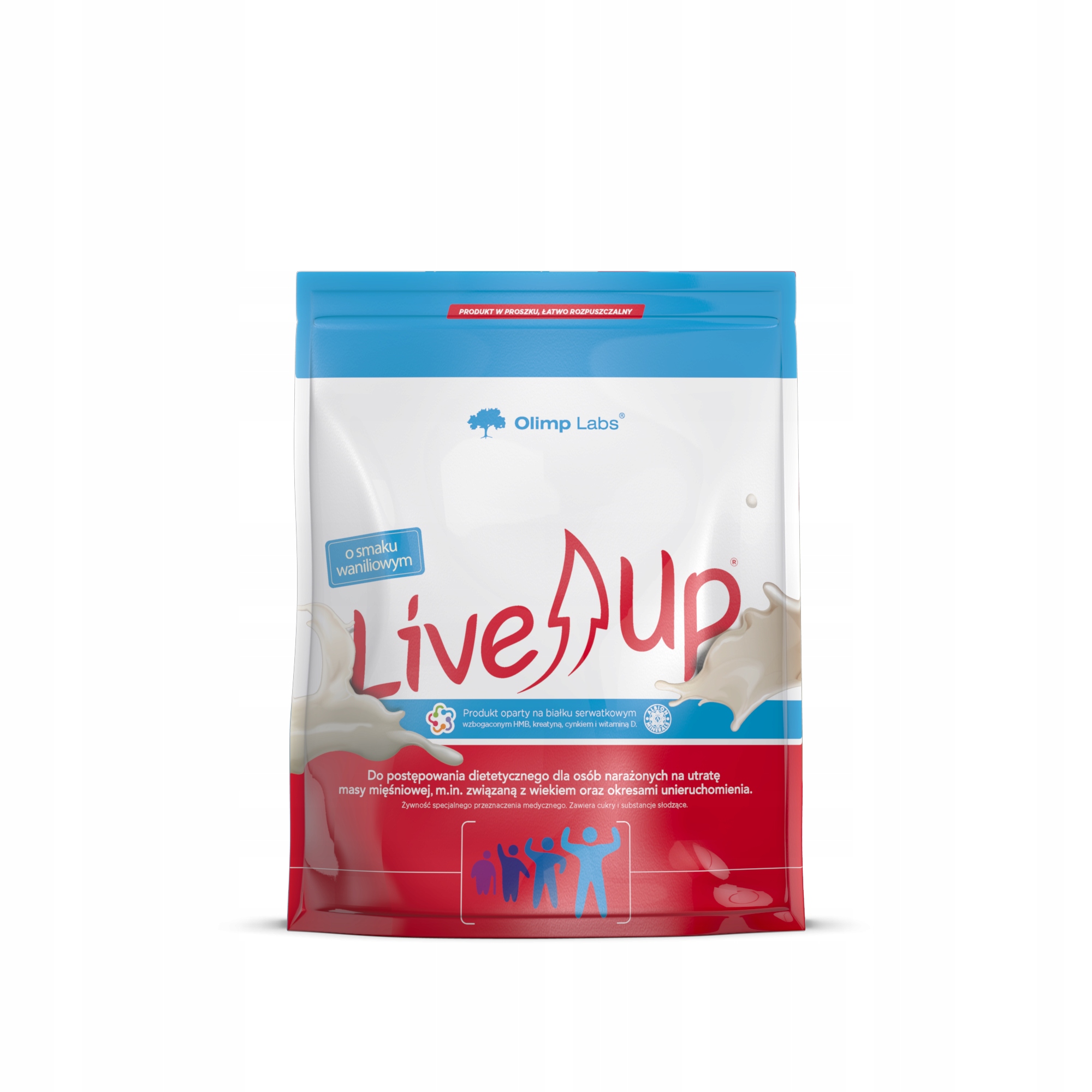 Olimp LIVE UP 280G ваниль против потери мышц