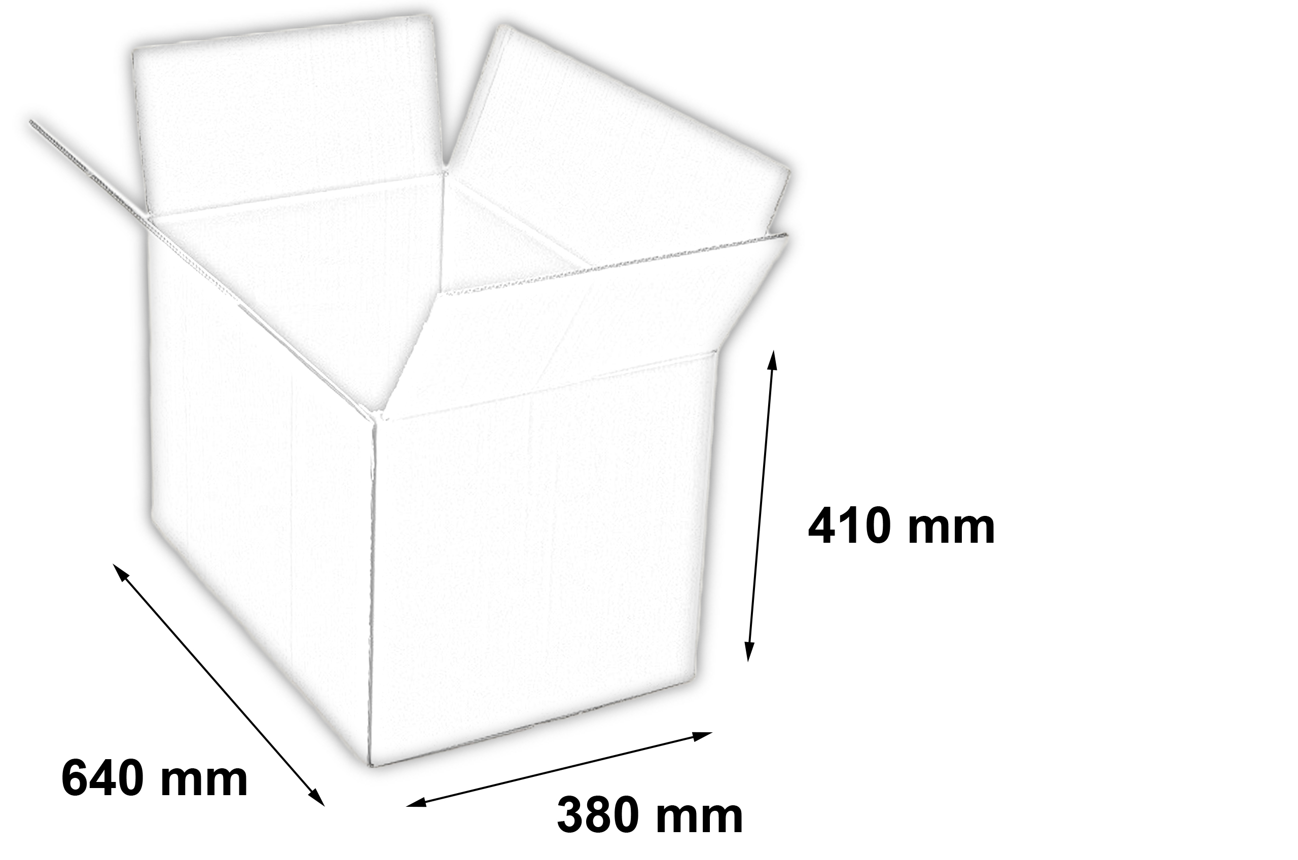 KARTON 640x380x410 mm PACZKOMAT C INPOST 10szt Długość zewnętrzna 64 cm