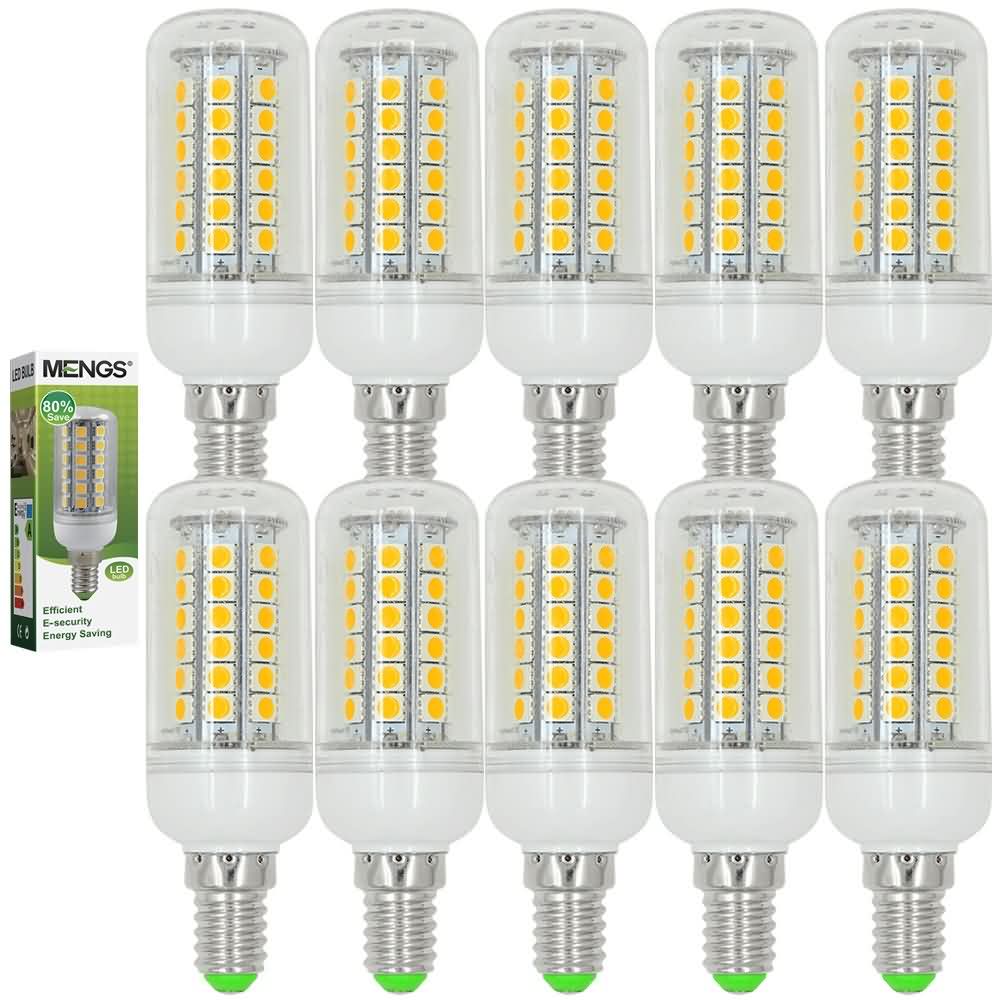 

Żarówka Led E14 7W=55W biały zimny 10 Sztuk