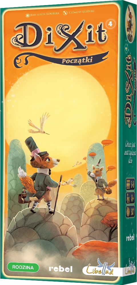 GRA DIXIT 4 POCZĄTKI DODATEK DO GRY DIXIT REBEL