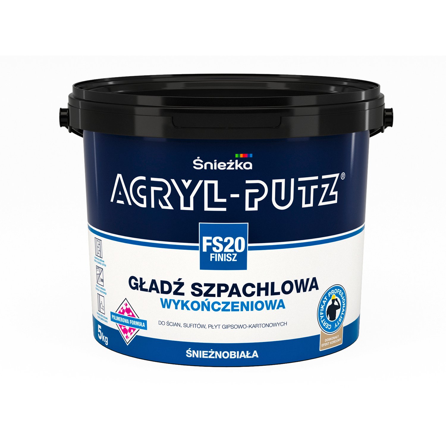 

Acryl Putz FS20 Finisz 5kg Gładź gipsowa