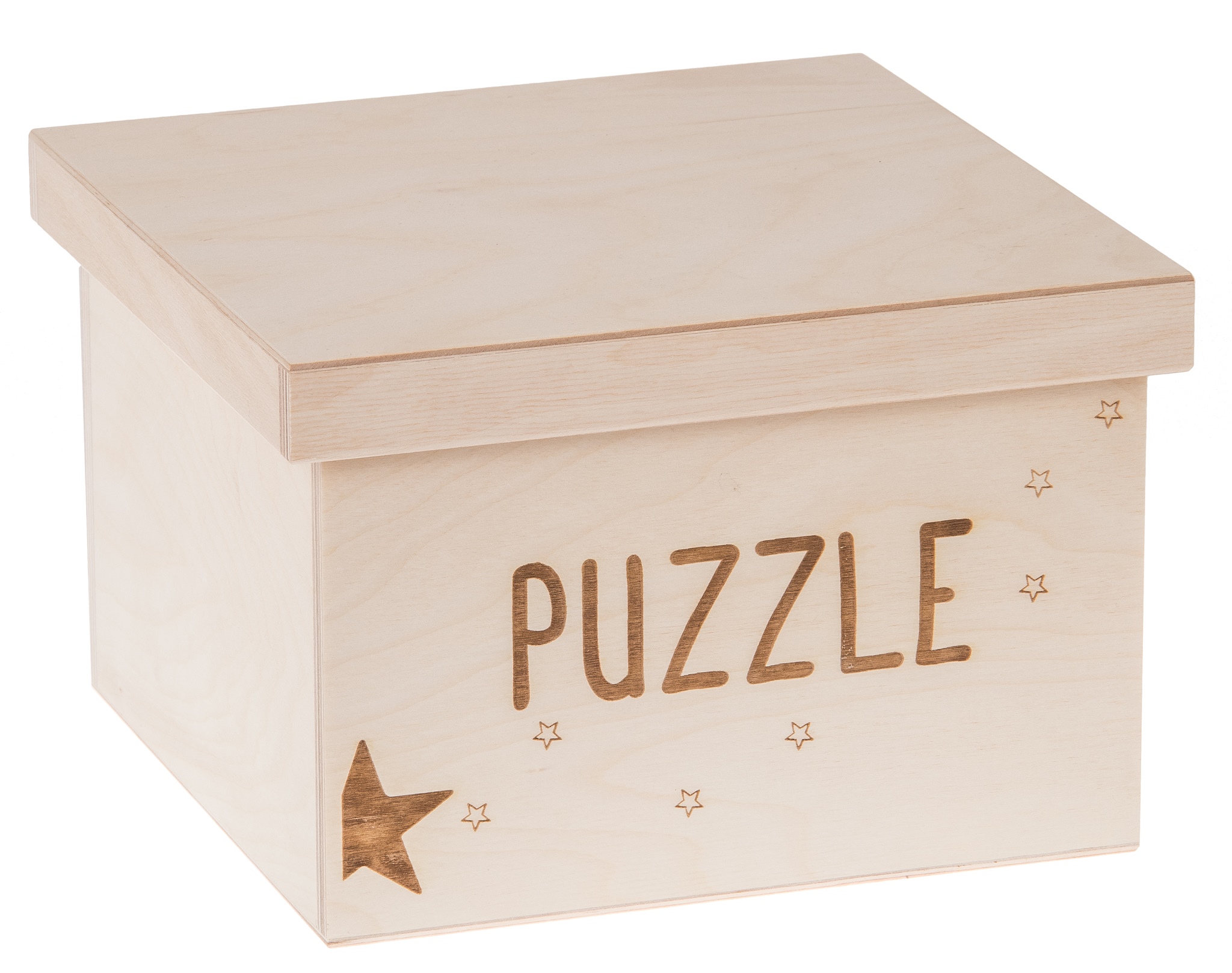 

Pudełko pudło Pojemnik na Zabawki Decoupage Puzzle