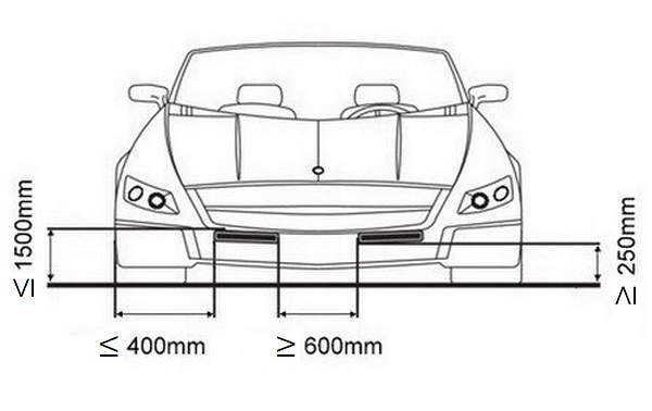 COB MOCNE SWIATLA DO JAZDY DZIENNEJ LED OKRAGLE Shape round