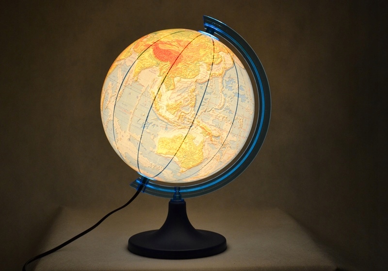 Globus FIZYCZNY podświetlany ** 3D ** 250 mm 25 cm Kod producenta 5906727900836