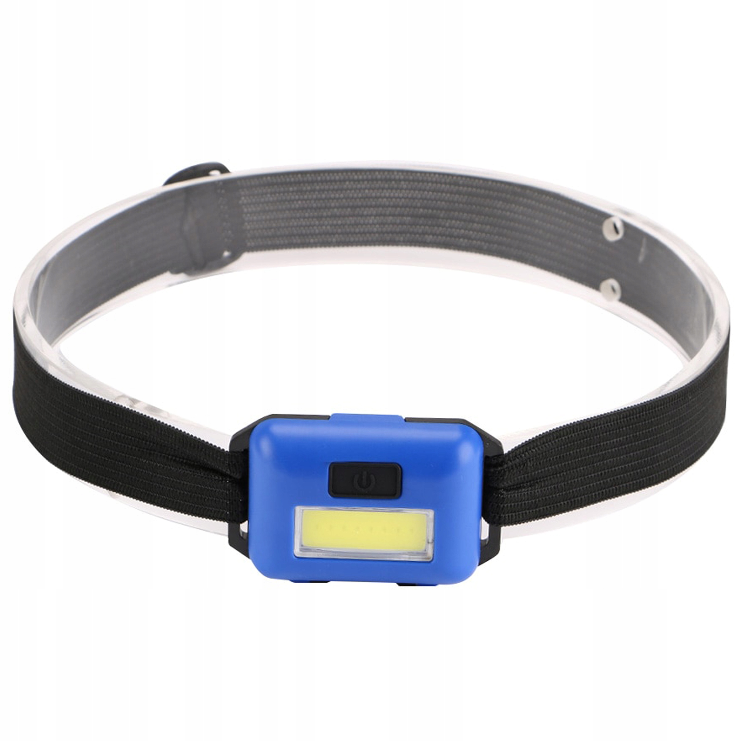 

Mini Latarka Czołowa Czołówka Cob 10W Niebieska