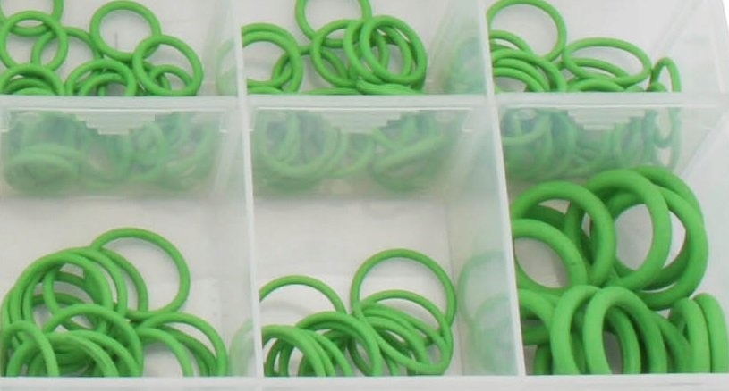 Uszczelki oringi 270 szt w walizce DO KLIMATYZACJI Marka Falcon