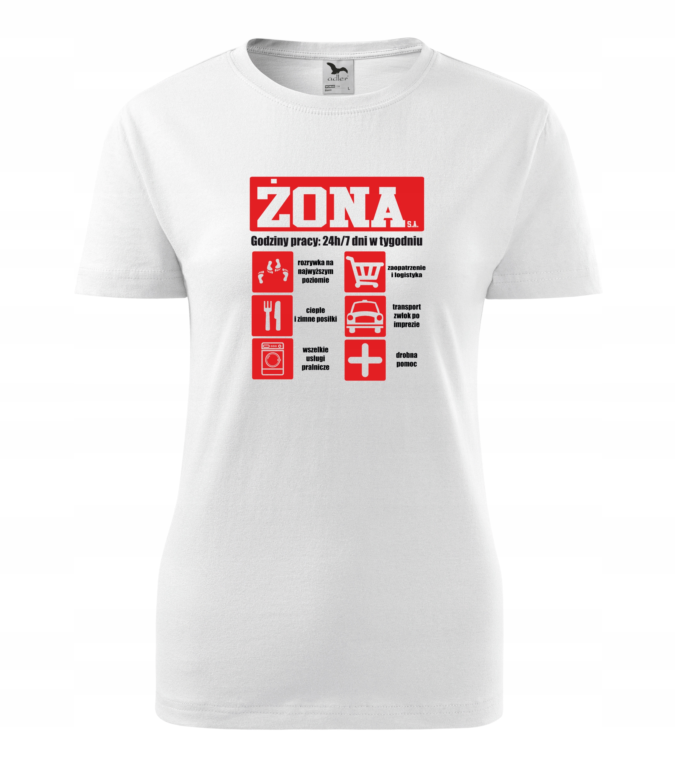 

Koszulka Żona S. A. t-shirt prezent hit r. S